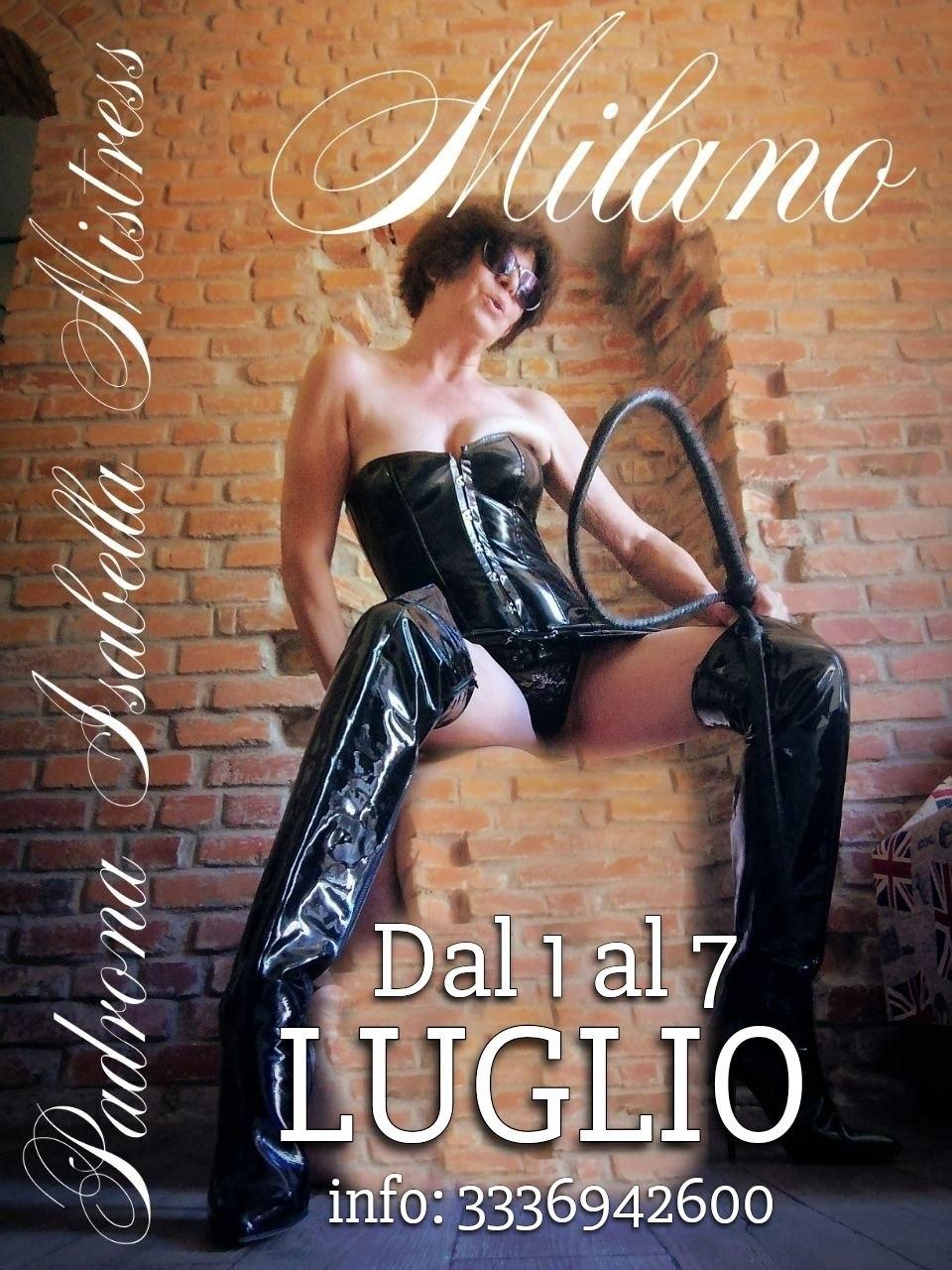 PADRONA ISABELLA MISTRESS MILANO 3336942600